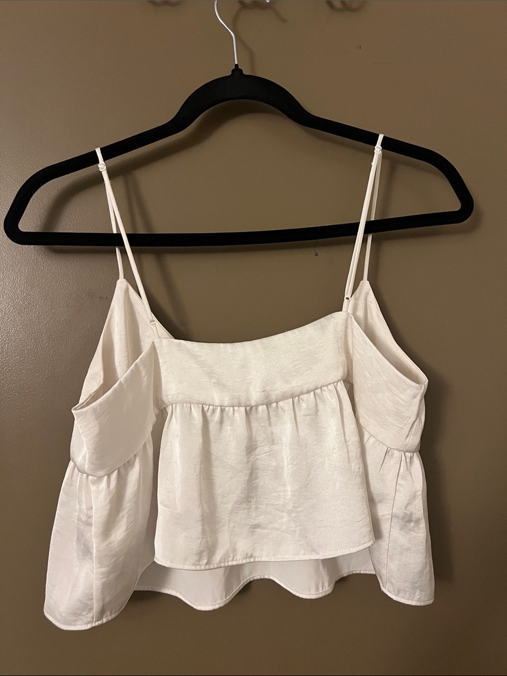 Aritzia Wilfred Lover Satin Camisole – Light Birch - Size Small - Picture 6 of 8